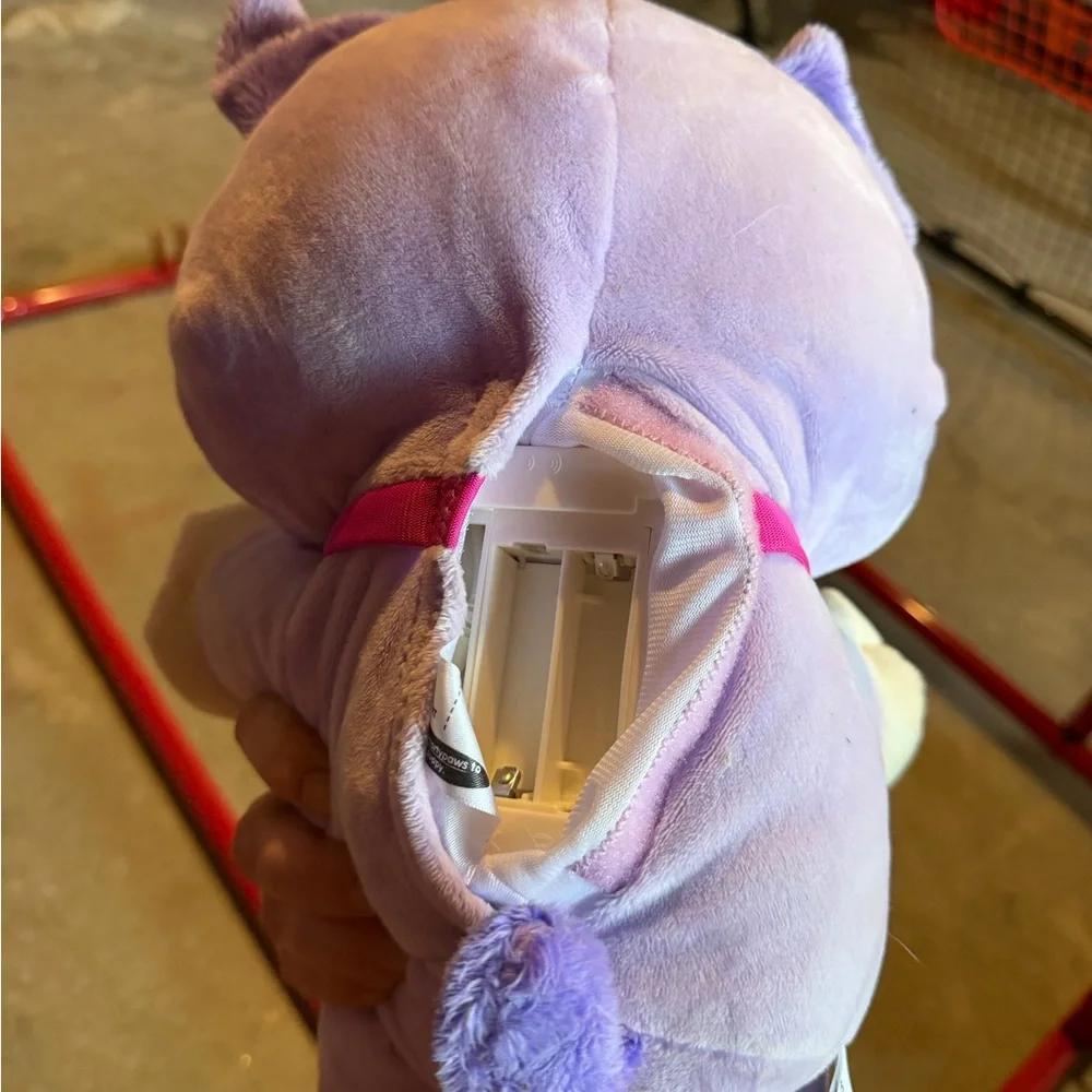 Violet Plush Toy - Purple and Cream - Picture 3 of 3